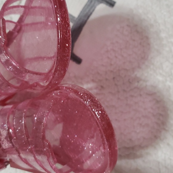SINCERELY JULES PINK JELLY SANDALS SIZE 2 - Picture 6 of 9